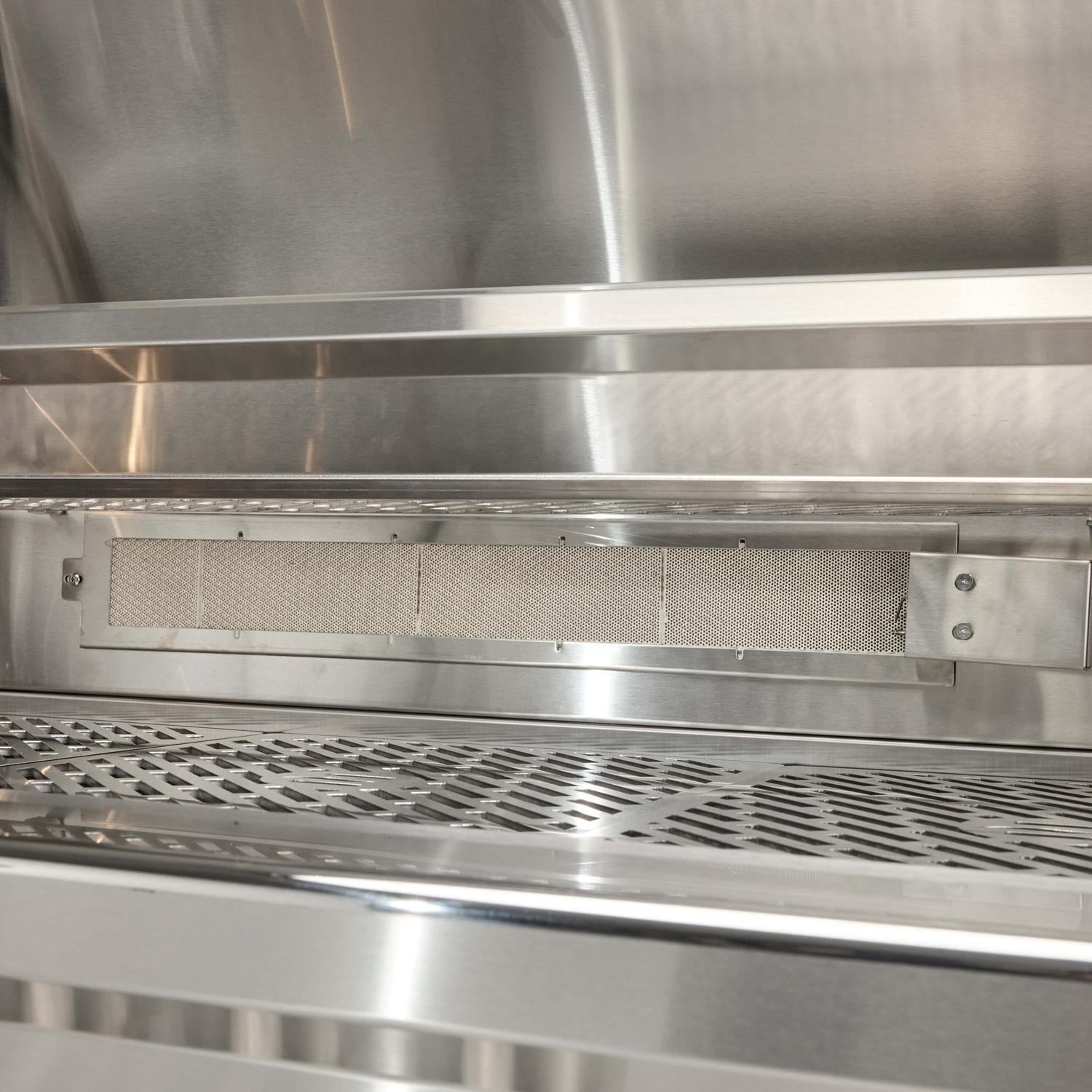 Coyote SL Series 42 Inch 5 Burner Built In Natural Gas Grill with Sear Burner  and  Rotisserie