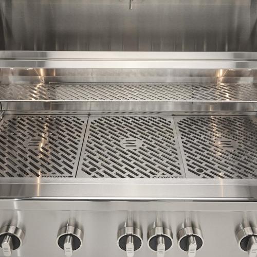 Coyote SL Series 42 Inch 5 Burner Freestanding Natural Gas Grill with Sear Burner  and  Rotisserie