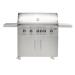 Coyote SL Series 42 Inch 5 Burner Freestanding Natural Gas Grill with Sear Burner  and  Rotisserie