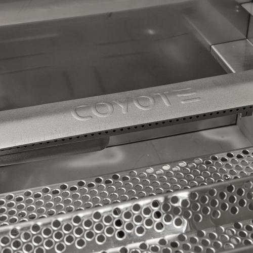 Coyote 50 Inch 2 Burner Built In Propane Gas  and  Charcoal Dual Fuel Hybrid Grill