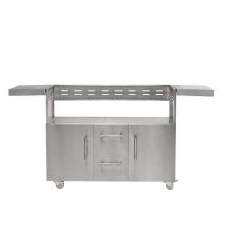 Coyote Grill Cart for 50 Inch Hybrid or Combo Grill C3HY50CT250