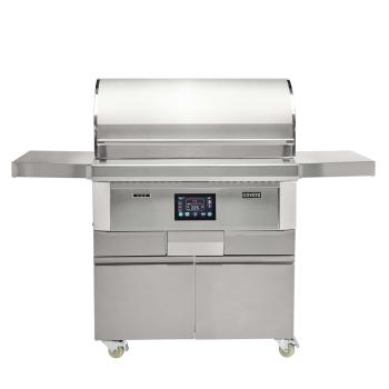 Coyote Next Gen Touch Screen Controlled 36 Inch 304 Stainless Steel Freestanding Pellet Grill350