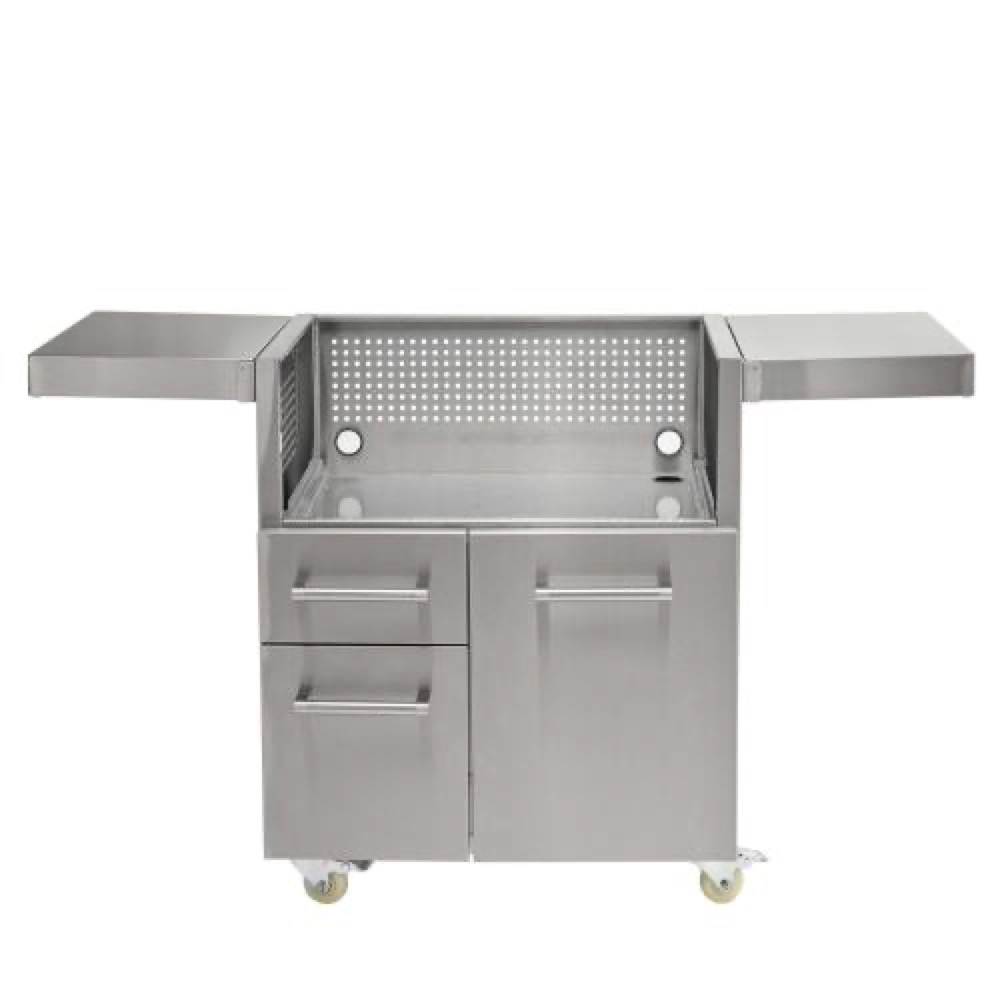 Coyote Grill Cart for C3FTG30 30 Inch Flat Top Grills