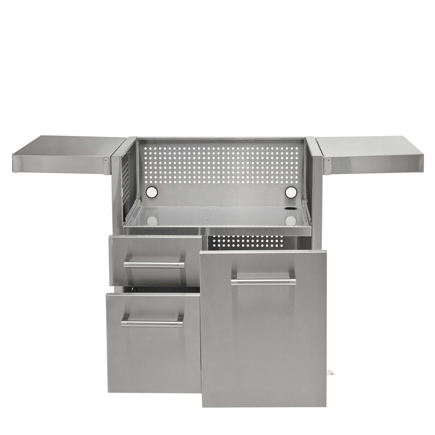 Coyote Grill Cart for C3FTG30 30 Inch Flat Top Grills