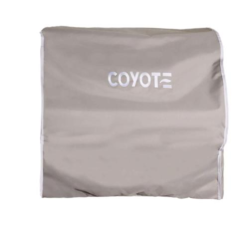 Coyote Grill Cover for 30 Inch Built In Flat Top Grill   Light Grey