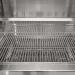 Coyote 36 Inch Built In Stainless Steel Charcoal Grill with Adjustable Charcoal Tray