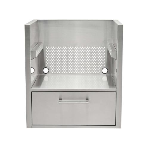 Coyote Asado Smoker or Power Burner Insulated Jacked Insert Sleeve with Storage Drawer