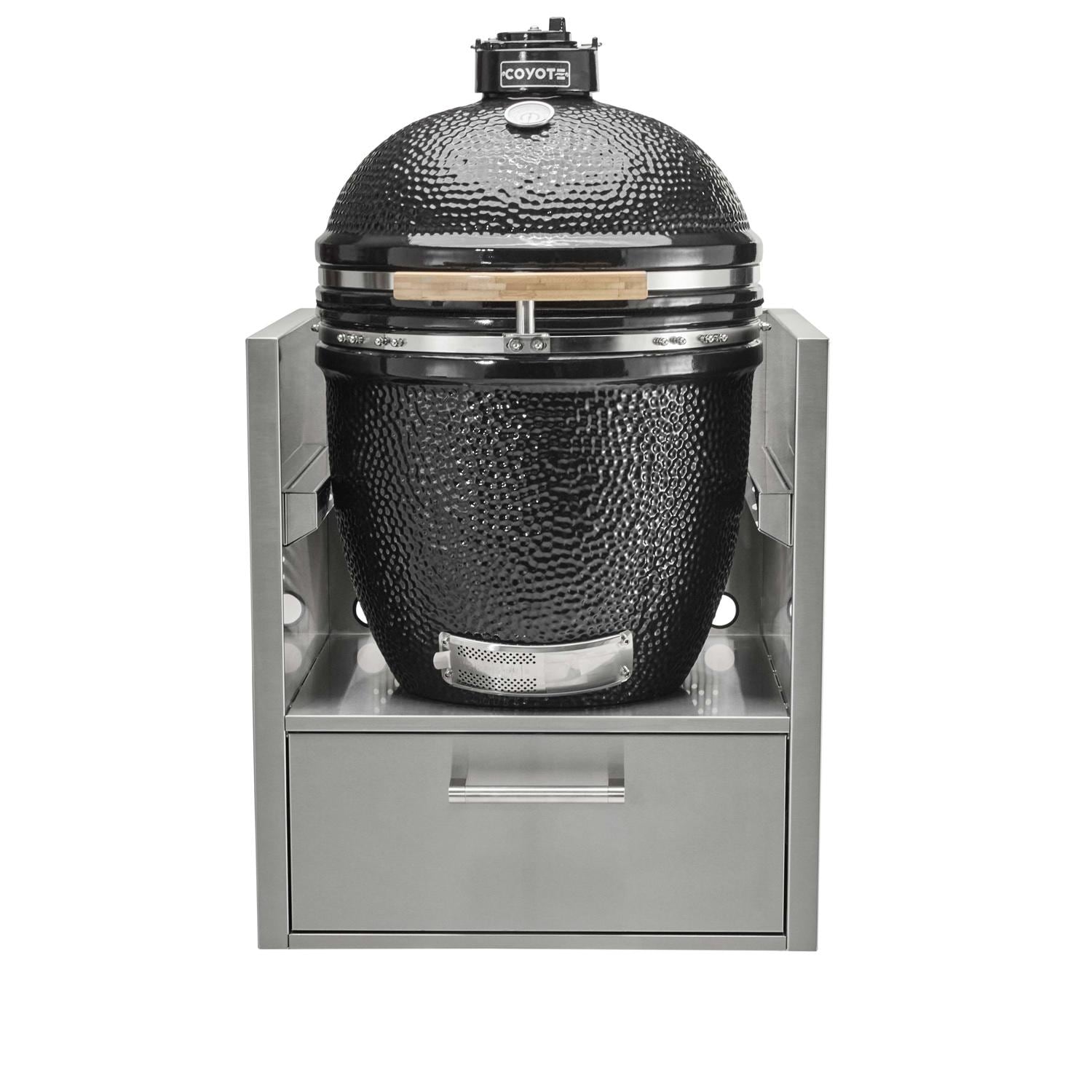 Coyote Asado Smoker or Power Burner Insulated Jacked Insert Sleeve with Storage Drawer