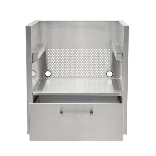 Coyote Asado Smoker or Power Burner Insulated Jacked Insert Sleeve with Storage Drawer