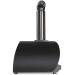 Coyote DUOMO 40 Inch Countertop Wood Fired Outdoor Pizza Oven   Matte Black