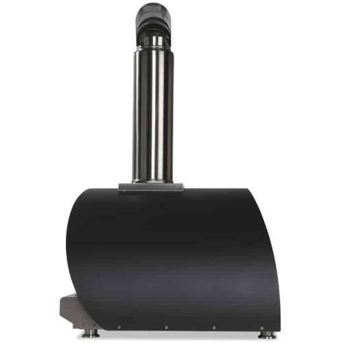 Coyote DUOMO 40 Inch Countertop Wood Fired Outdoor Pizza Oven   Matte Black