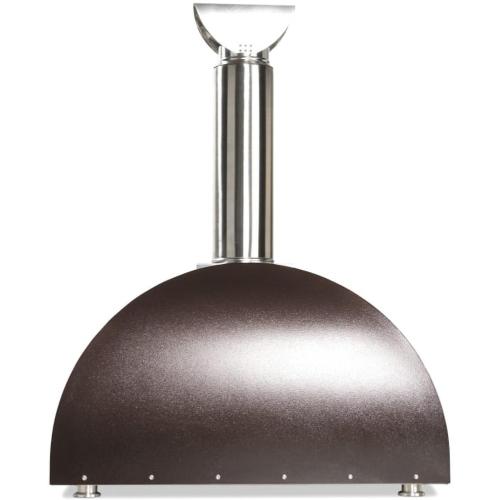 Coyote DUOMO 40 Inch Countertop Wood Fired Outdoor Pizza Oven   Copper