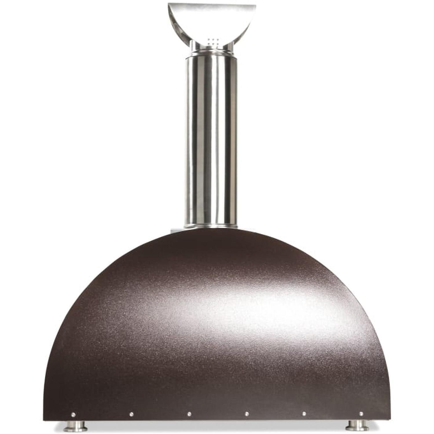 Coyote DUOMO 40 Inch Countertop Wood Fired Outdoor Pizza Oven   Copper
