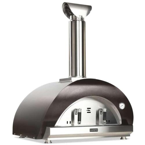 Coyote DUOMO 40 Inch Countertop Wood Fired Outdoor Pizza Oven   Copper