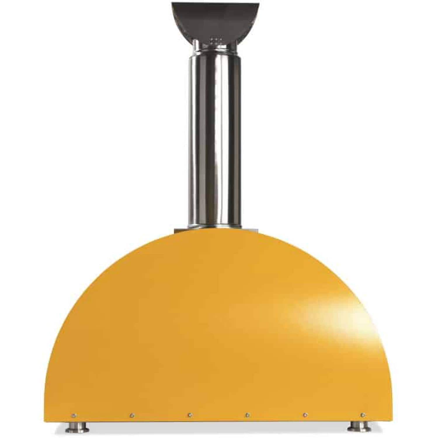 Coyote DUOMO 40 Inch Countertop Wood Fired Outdoor Pizza Oven   Yellow