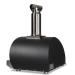 Coyote 30 Inch Countertop Hybrid Propane Gas  and  Wood Fired Multi Fuel Outdoor Pizza Oven   Matte Black