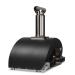 Coyote 30 Inch Countertop Hybrid Natural Gas  and  Wood Fired Multi Fuel Outdoor Pizza Oven   Matte Black