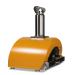 Coyote 30 Inch Countertop Hybrid Natural Gas  and  Wood Fired Multi Fuel Outdoor Pizza Oven   Yellow