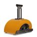 Coyote 30 Inch Countertop Hybrid Natural Gas  and  Wood Fired Multi Fuel Outdoor Pizza Oven   Yellow