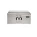 Coyote 60000 BTU Built In Natural Gas High Performance Power Burner with Wok Ring  and  Stainless Steel Lid