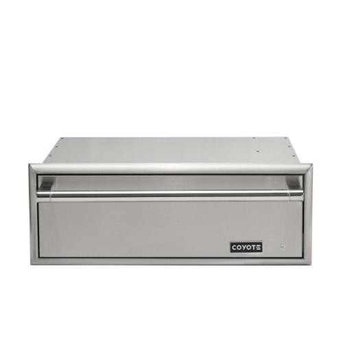 Coyote 30 Inch 120v Electric Outdoor Warming Drawer