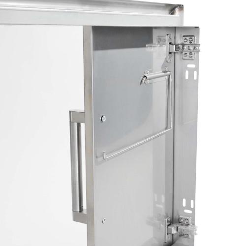Coyote 31 inch Stainless Steel Double Access Door