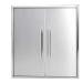 Coyote 31 inch Stainless Steel Double Access Door