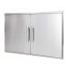 Coyote 39 inch Stainless Steel Double Access Door