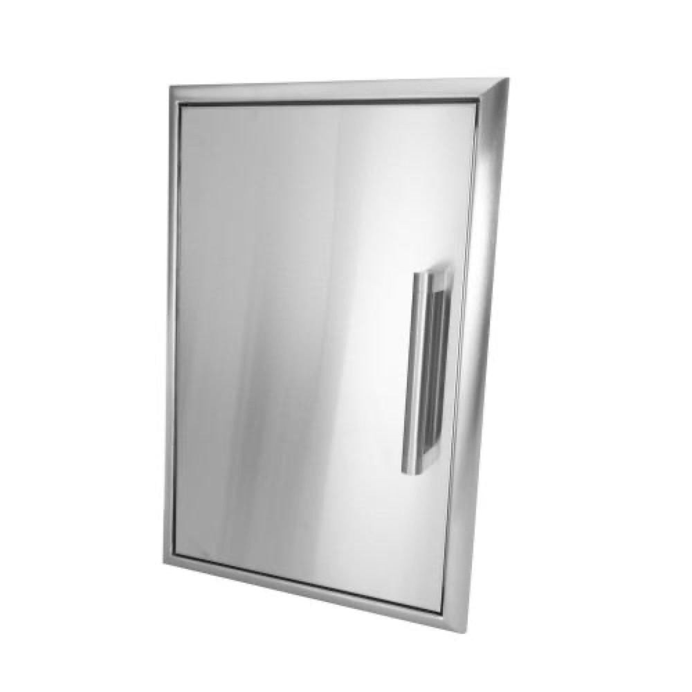 Coyote 17 Inch Stainless Steel Vertical Single Access Door