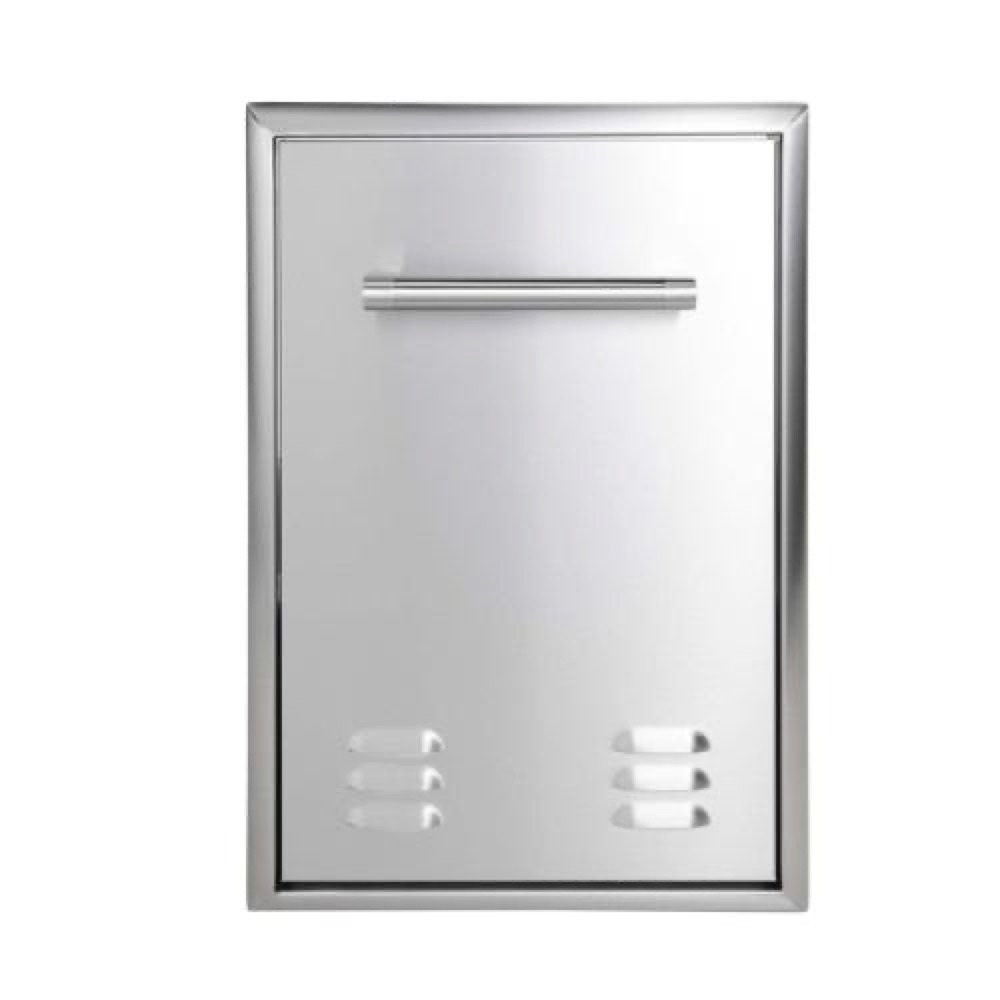 Coyote 18 Inch Roll Out Stainless Steel Propane Tank or Trash Bin Storage