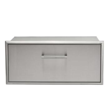 Coyote 32 Inch Stainless Steel Single Access Storage Drawer C3 SSD350
