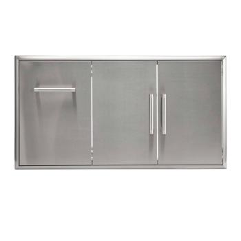 Coyote 45 Inch Combo Cabinet with Double Access Doors and Pull Out Trash Drawer350