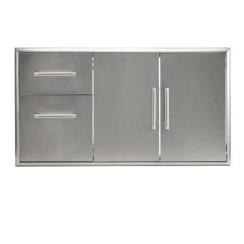 Coyote 45 Inch Double Access Door and Double Access Drawer Combo350