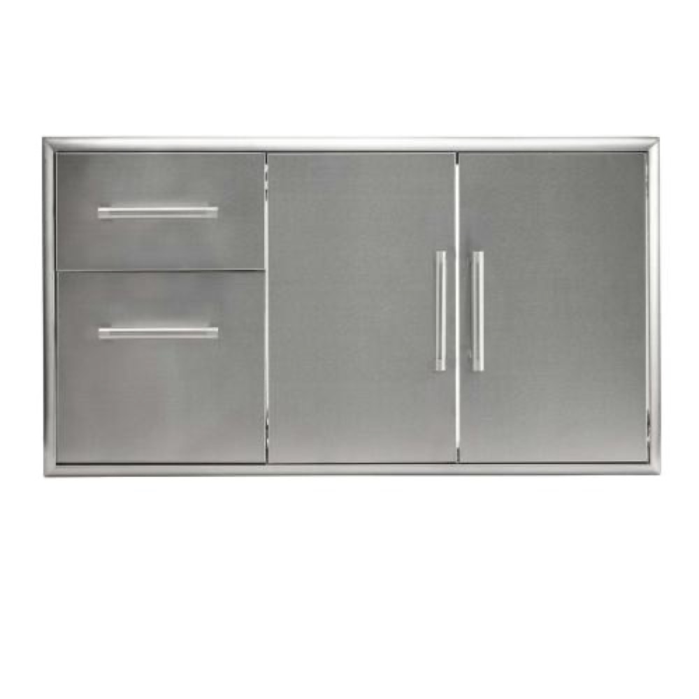 Coyote 45 Inch Double Access Door and Double Access Drawer Combo