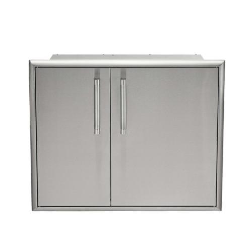 Coyote 31 Inch Stainless Steel Enclosed Water Resistant Dry Storage Pantry