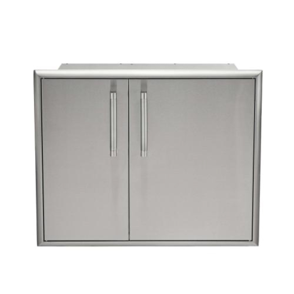 Coyote 31 Inch Stainless Steel Enclosed Water Resistant Dry Storage Pantry