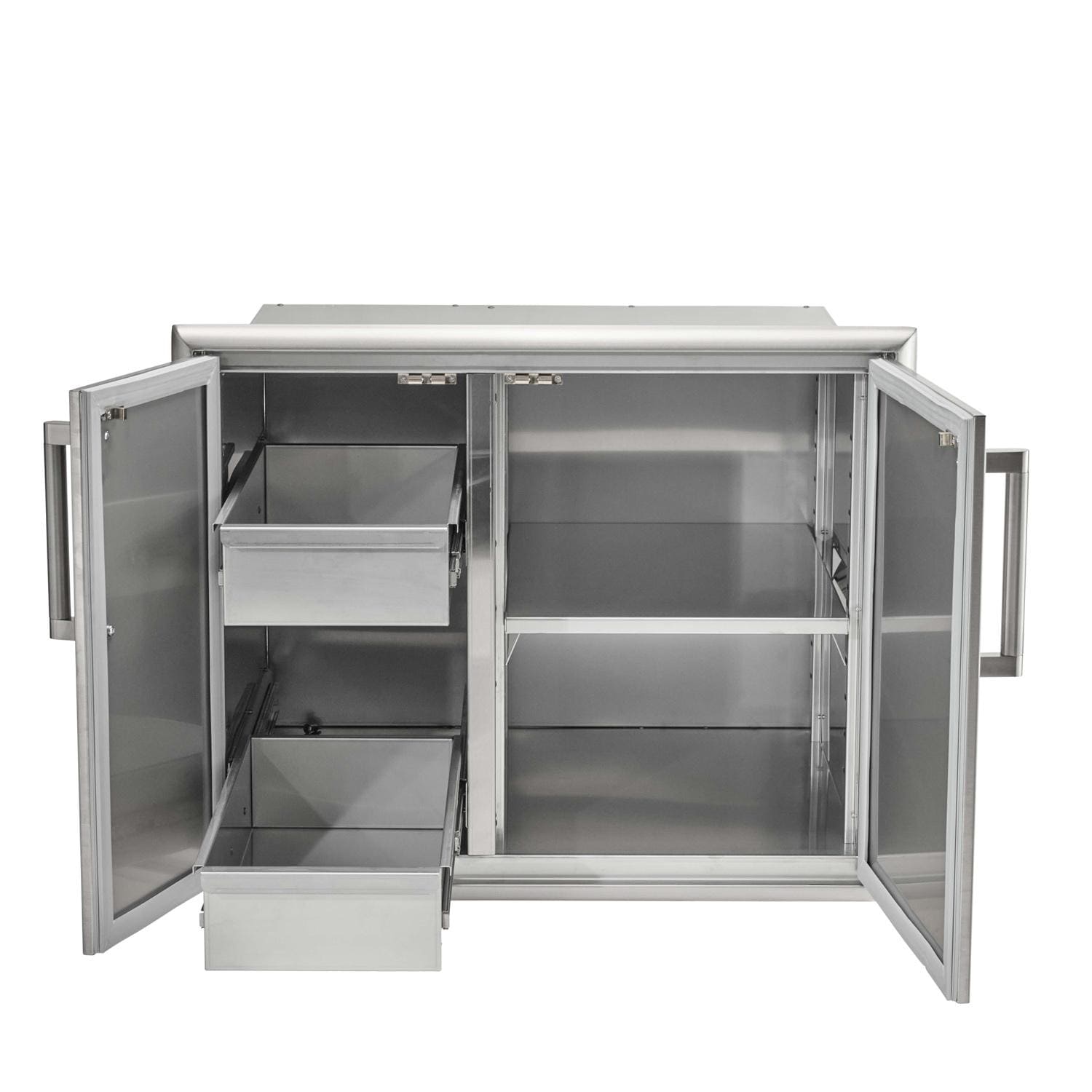 Coyote 31 Inch Stainless Steel Enclosed Water Resistant Dry Storage Pantry