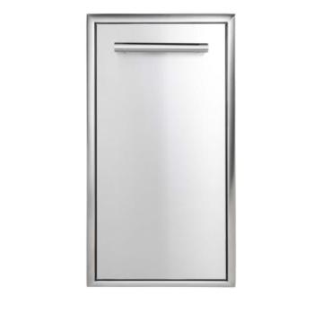 Coyote 15 Inch Roll Out Stainless Steel Trash Bin C3 STC350