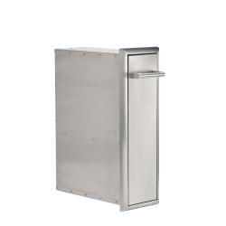 Coyote 9 Inch Stainless Steel Spice Rack Angle250