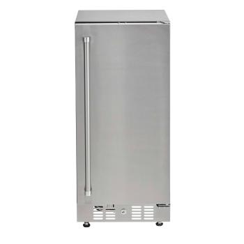 Coyote 15 Inch 3 Cu Ft Reversible Hinge Built In Outdoor Rated Compact Refrigerator350