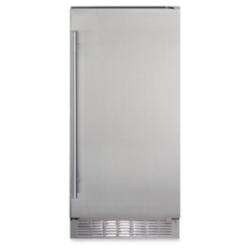 Coyote 16 Lb 15 Inch Built In Outdoor Rated Crescent Ice Machine with Gravity Drain250