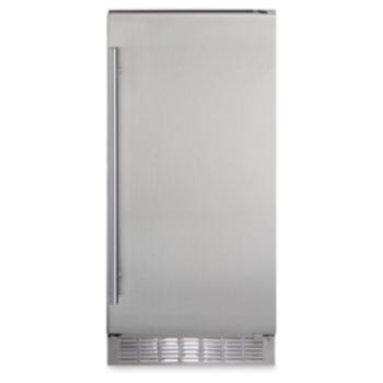 Coyote 16 Lb 15 Inch Built In Outdoor Rated Crescent Ice Machine with Gravity Drain350