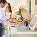 Coyote 25 Inch Stainless Steel Drop In Ice Bin Cooler with Hinged Lid