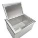 Coyote 25 Inch Stainless Steel Drop In Ice Bin Cooler with Hinged Lid