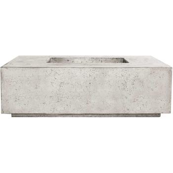 Prism Hardscapes Fire Pits Portos PH 422 3LP 68 Inch 65 000 BTU Propane Gas Rectangular Fire Pit Table Natural350