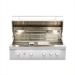 Summerset Grills Quest 42 Inch 4 Burner Built In Natural Gas Grill with Rear Infrared Burner