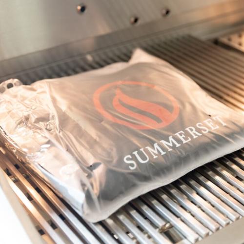 Summerset Grills Quest 36 Inch 3 Burner Freestanding Natural Gas Grill with Rear Infrared Burner