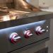 Summerset Grills Quest 36 Inch 3 Burner Freestanding Natural Gas Grill with Rear Infrared Burner