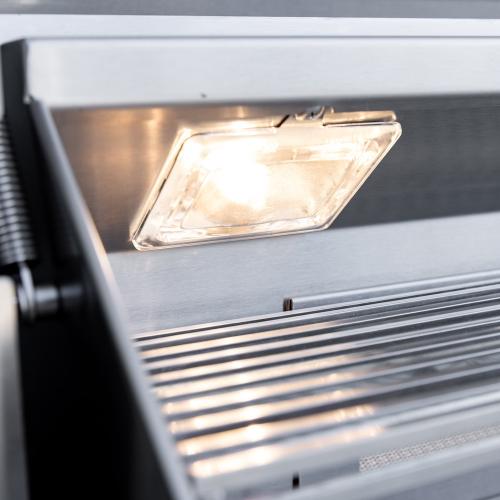 Summerset Grills TRL Pro 40 Inch 4 Burner Built In Propane Gas Grill with Rear Infrared Burner