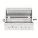 Summerset Grills TRL Pro 40 Inch 4 Burner Built In Propane Gas Grill with Rear Infrared Burner